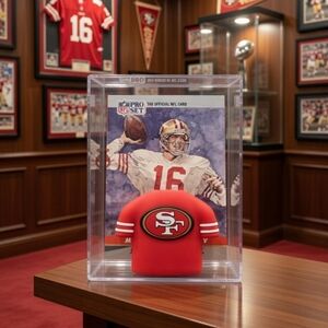 San Francisco 49ers Joe Montana Mini Football Memorabilia